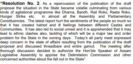 Constituency Delimitation