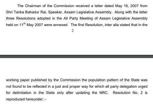 Constituency Delimitation