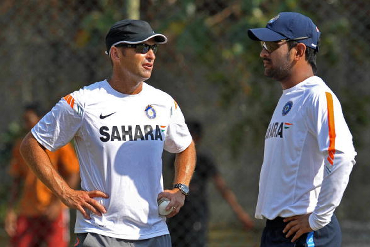 Gary Kirsten and ms dhoni