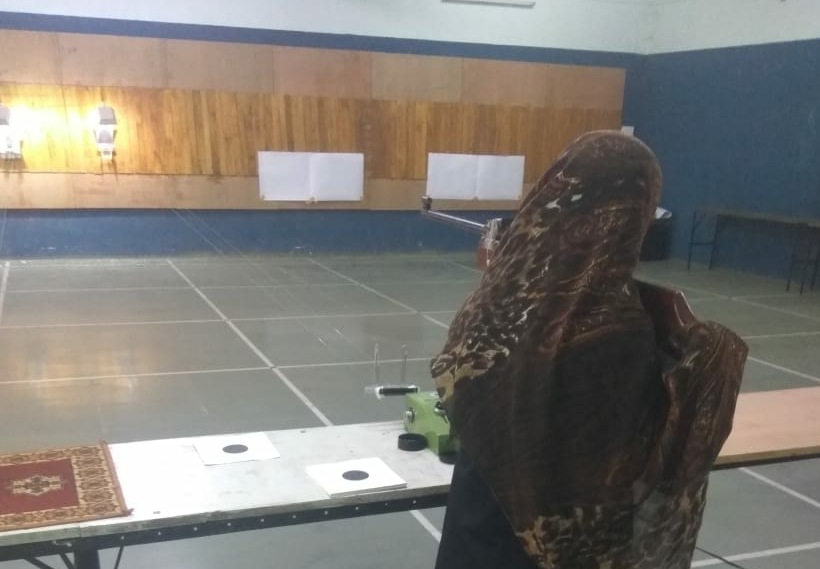 Tanzeela Parveen is Dhulia's first Muslim rifle shooter student.