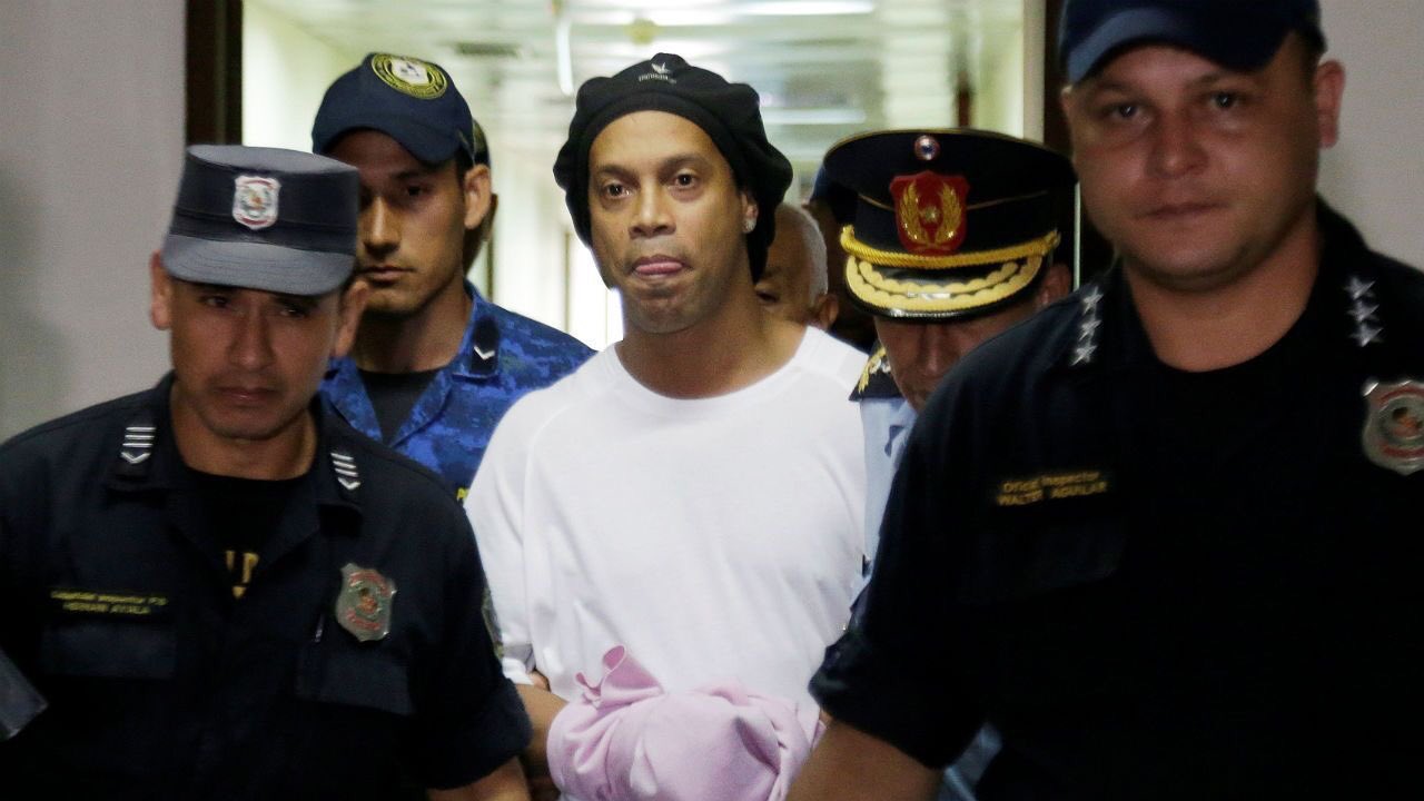 Ronaldinho was in prison since March 6 for using fake passport.