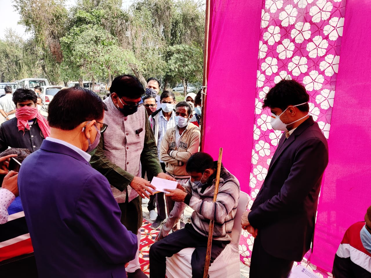 Distribution of tricycles and wheelchairs to the deserving on International Day of Persons with Disabilities