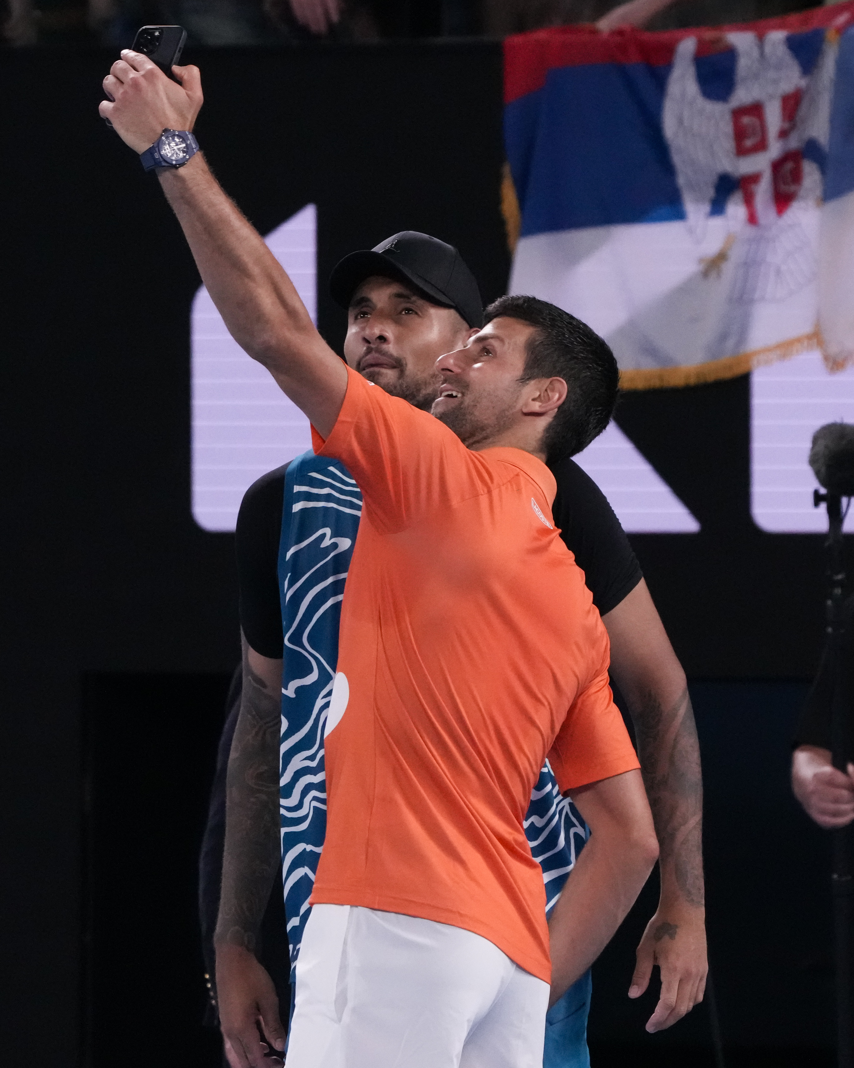 Melbourne Welcoming Novak Djokovic ETV BHARAT