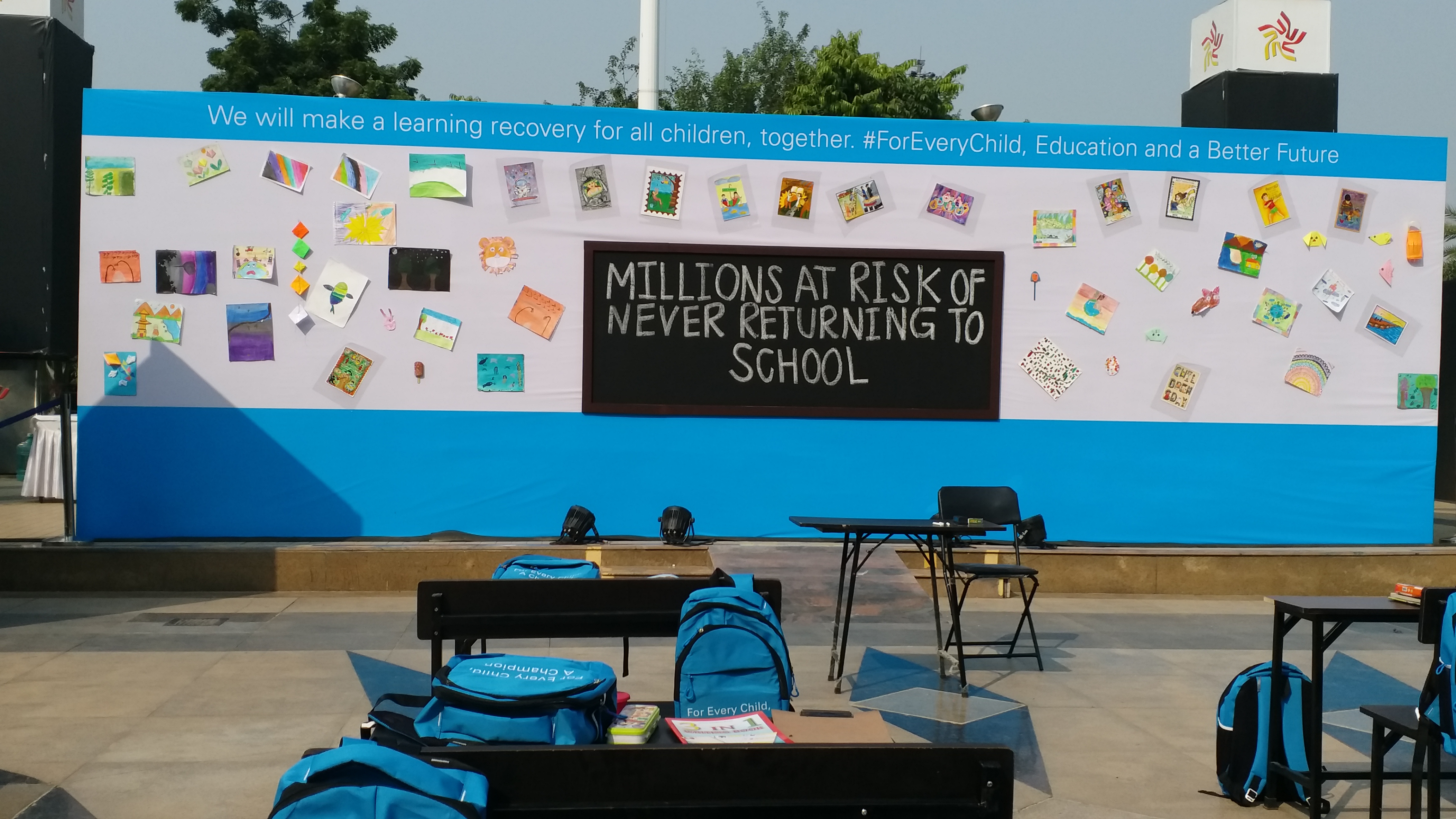 UNICEF develops epidemic class, trying to connect students to school