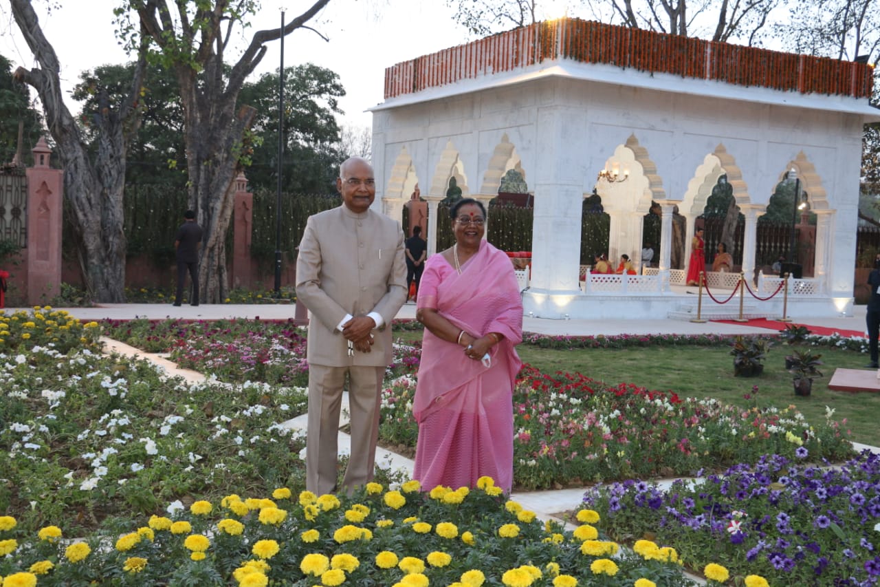 President ramnath kovind inaugurated Heritage Park in delhi