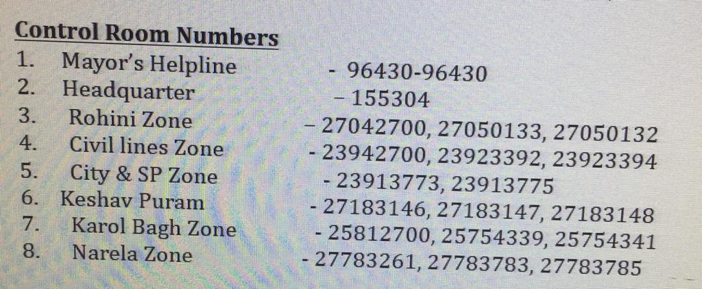 helpline number