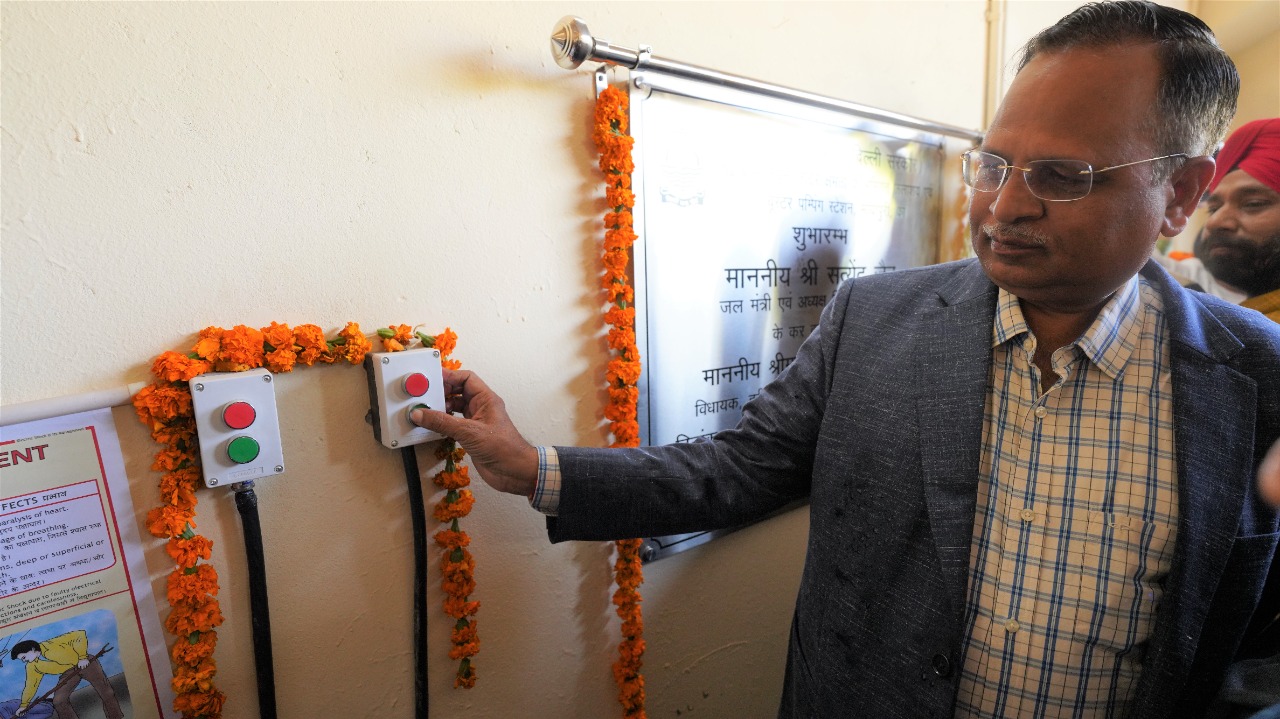 Satendra Jain inaugurated UGR there will be water supply in many areas