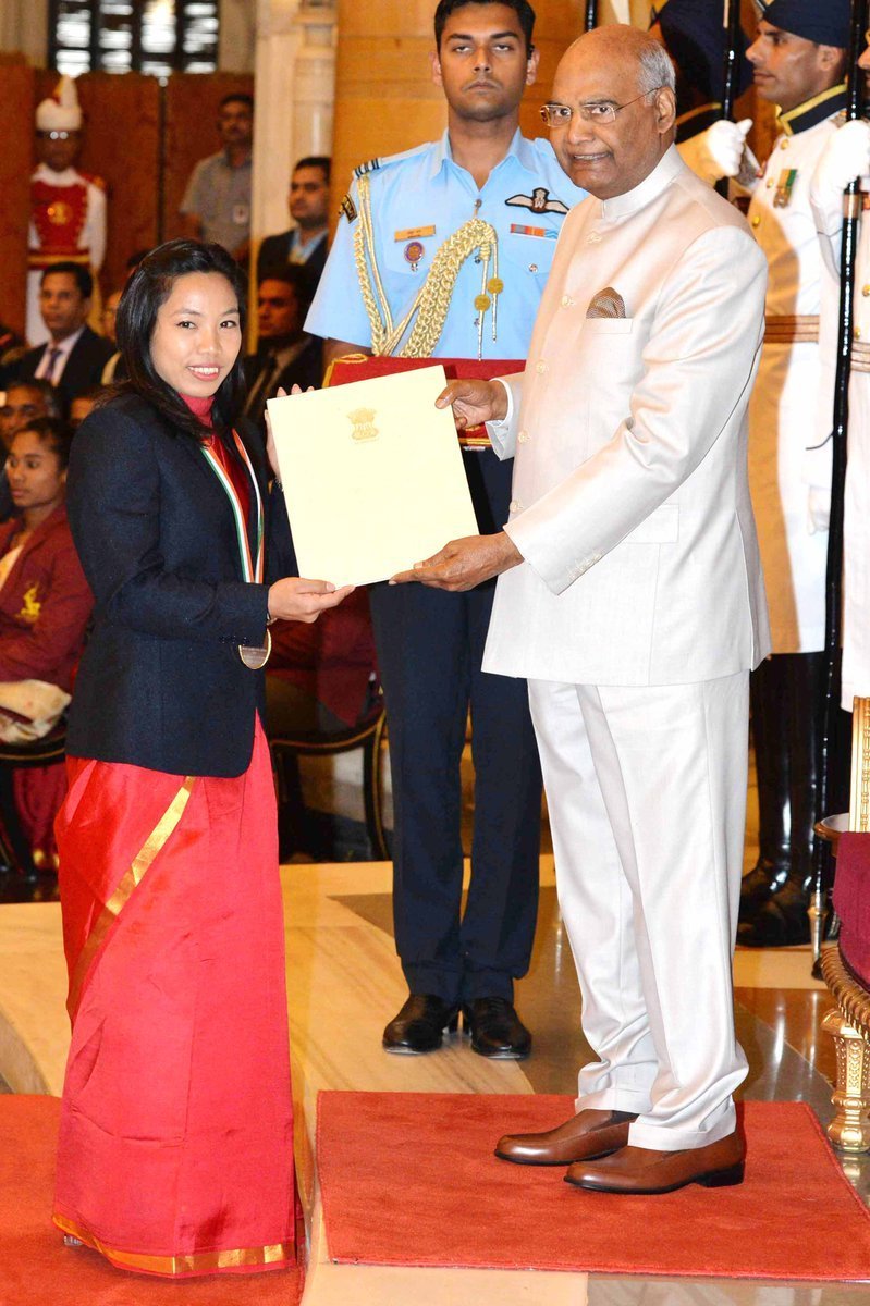 Mirabai Chanu, Arjuna Award
