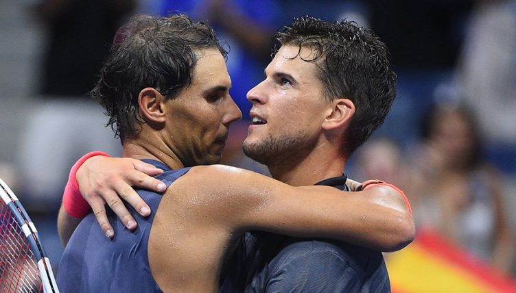 Nadal congratulates Thiem