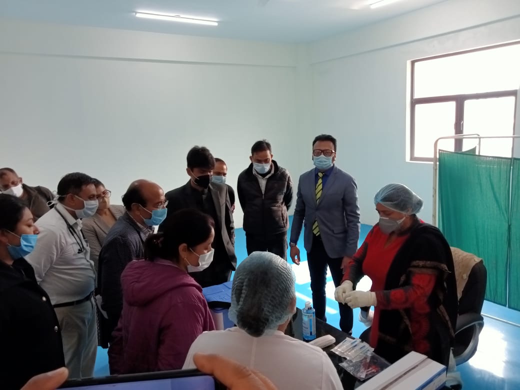 corona revaccination dry run rehearsals at 75 centers in noida