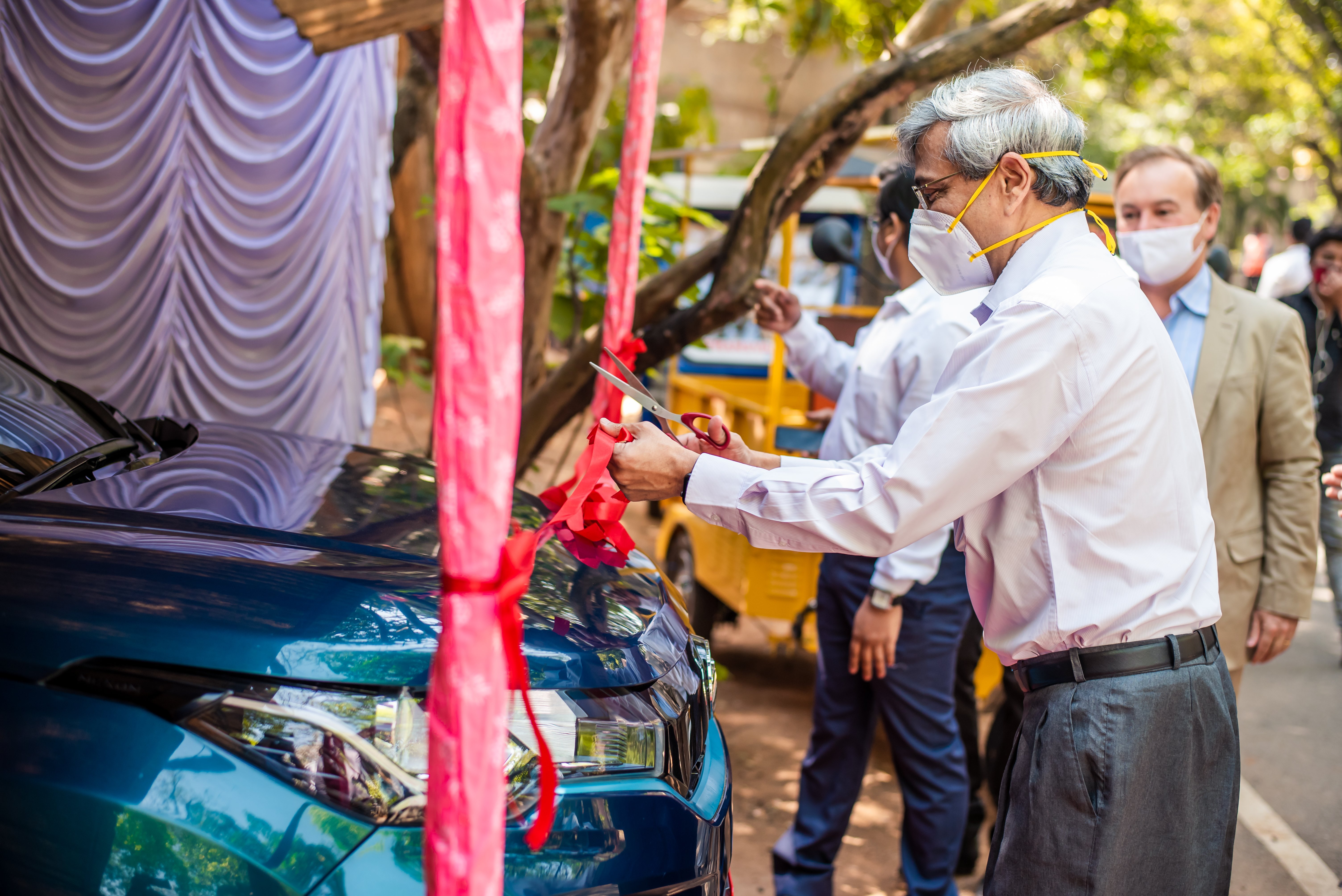 Inauguration of IISc Zero Emission EV charging station