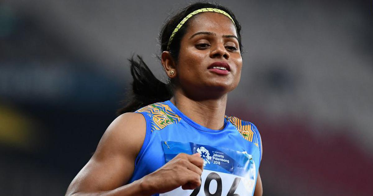 A fortnight ago Dutee Chand failed to reach 100m semis at the World Championships in Doha.