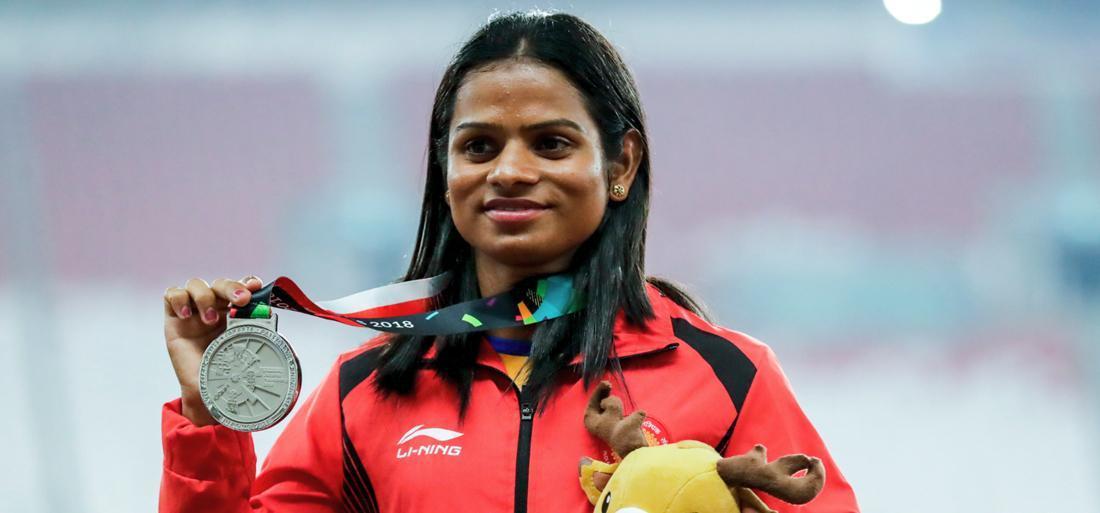 Dutee Chand has recently won gold medal at the Universiade 2019.