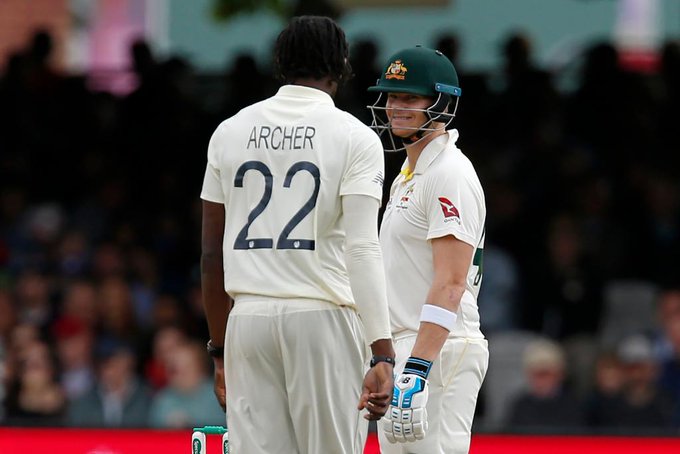 Steve Smith, Jofra Archer, ashes 2019, England, Australia, bouncer