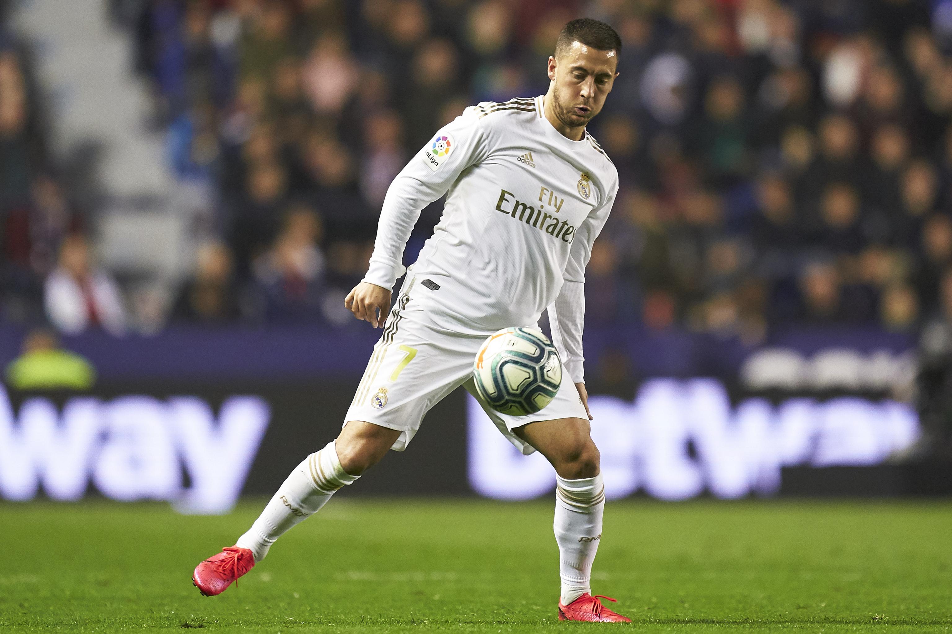 Real Madrid forward Eden Hazard