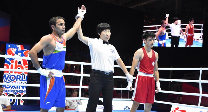 amit phangal in world championship final