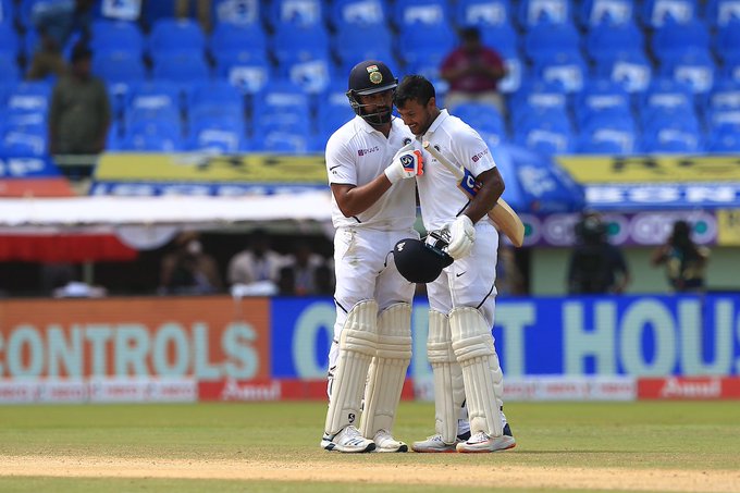 IND vs SA, Mayank Agarwal,  maiden, ton, India ,lunch