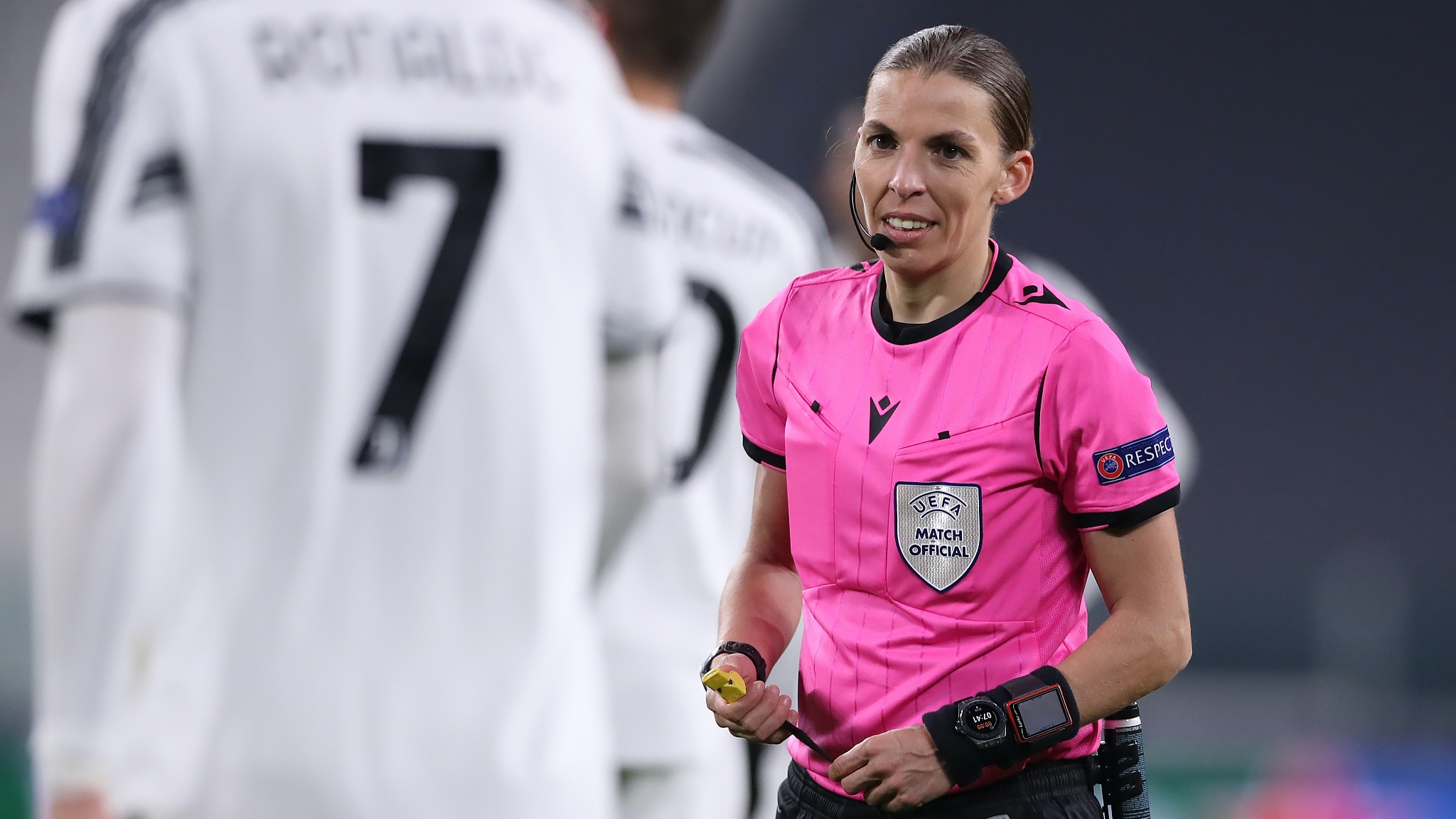 Stephanie Frappart, Turin, UEFA Champions League, Juventus