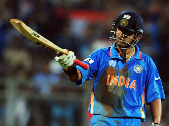 gambhir says i miss a worldcup centuary because of dhoni