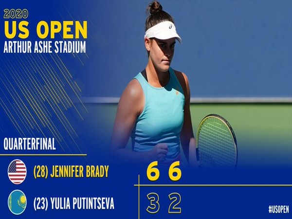 Jennifer Brady, US Open 2020, Grand Slam, Yulia Putintseva