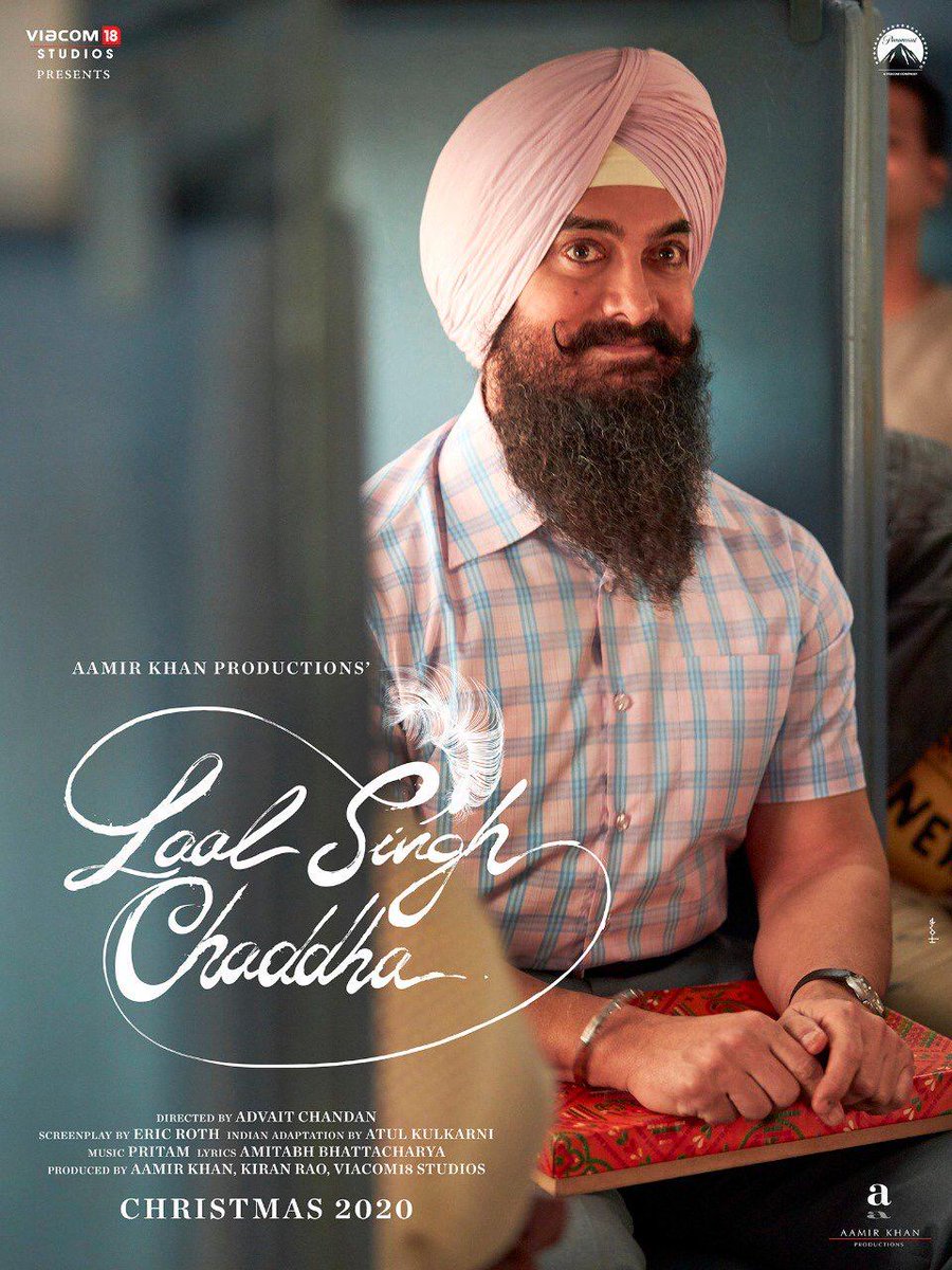 'Sat Sri Akaal ji', Aamir shares Laal Singh Chaddha first look poster