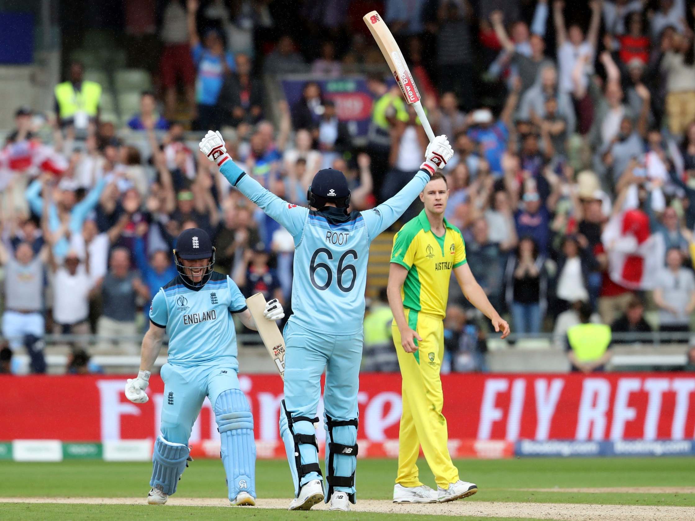 England defeated Australia in the semifinal.