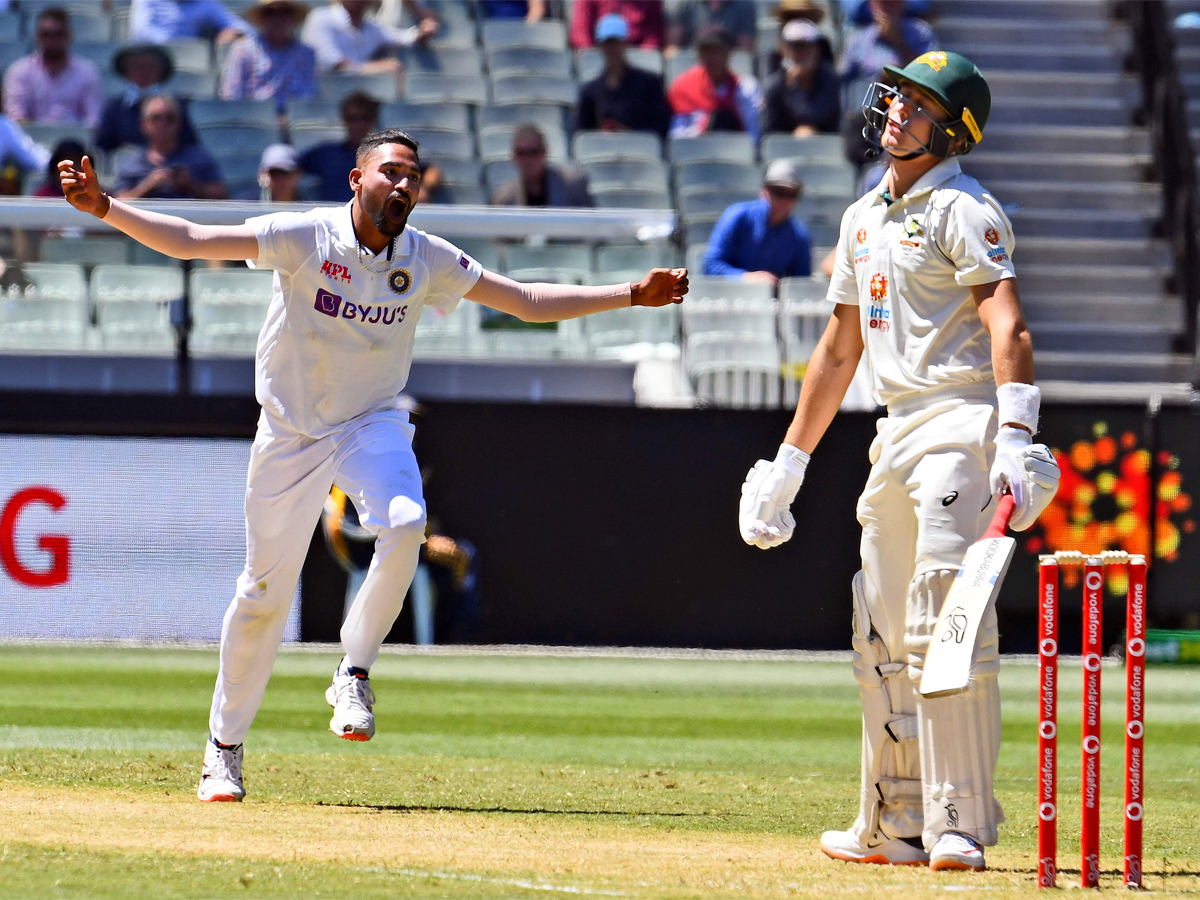 Melbourne, Mohammed Siraj,  India, debutant