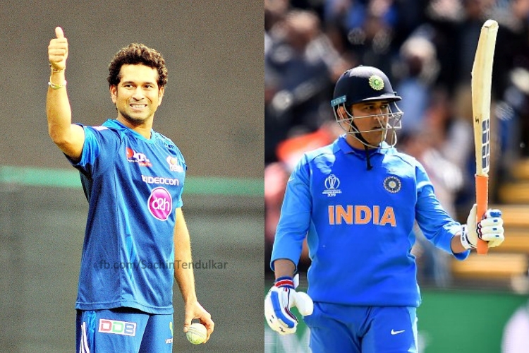 sachin & dhoni