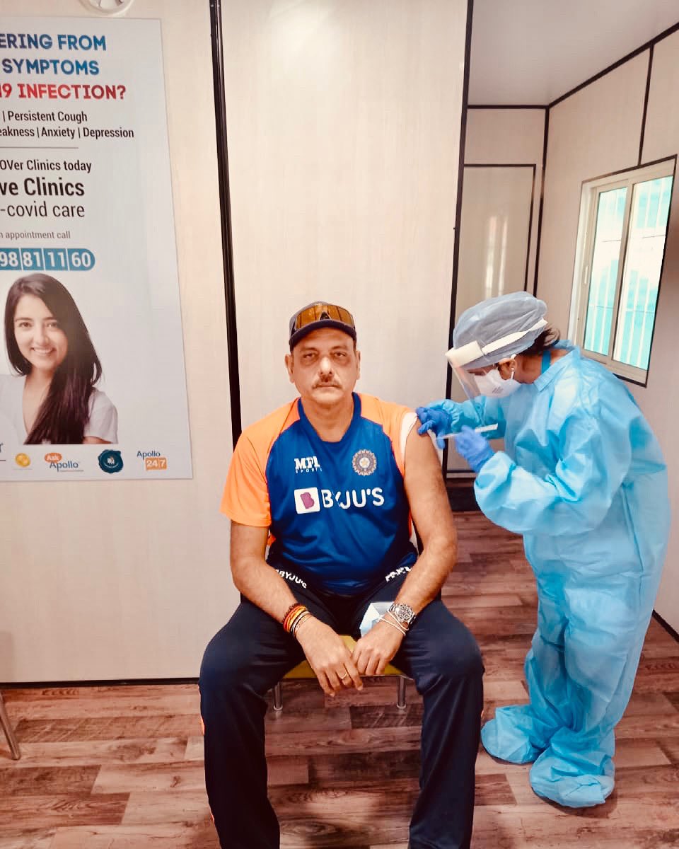 ravi shastri covid vaccine