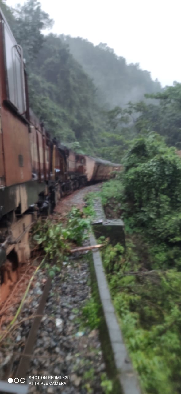 Railway derailed