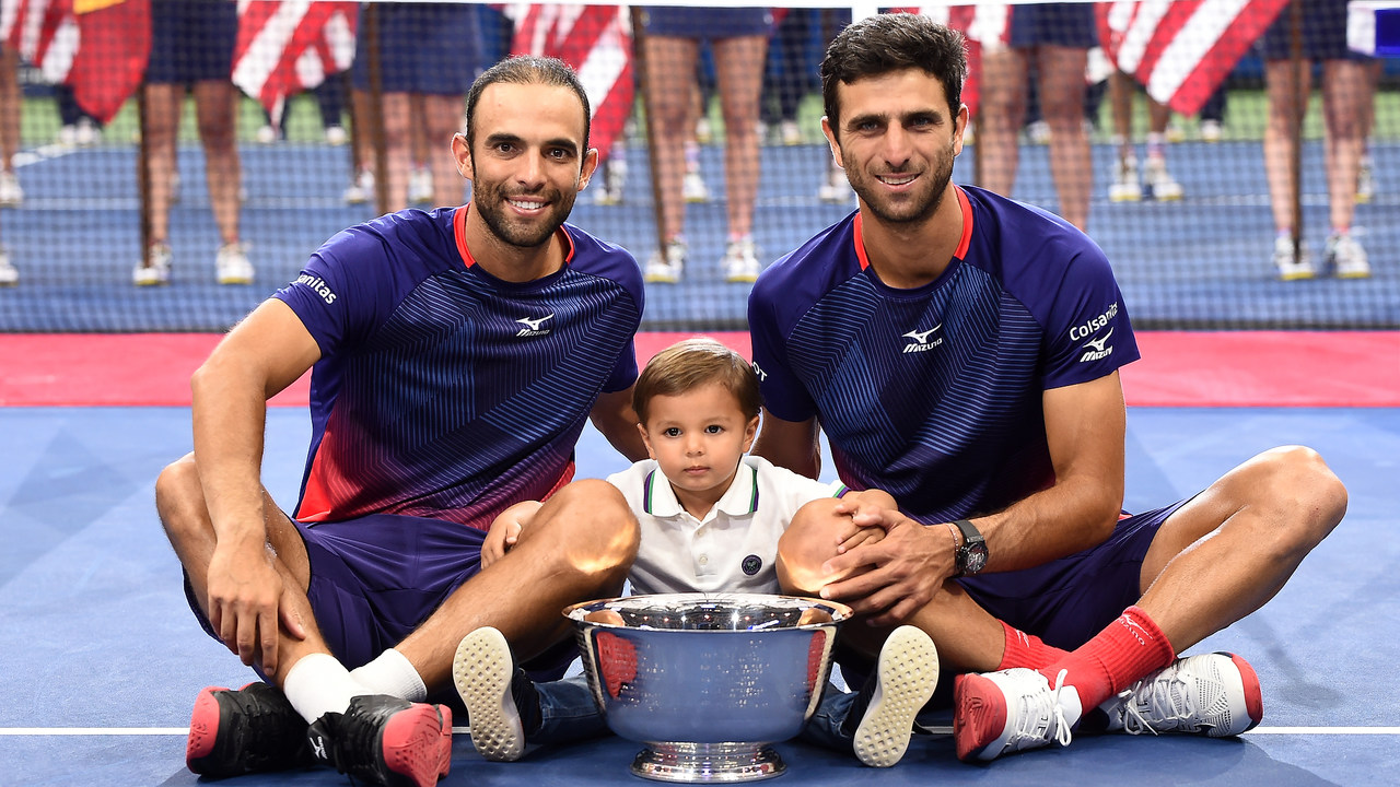 Juan Sebastian Cabal , Robert Farah , Marcel Granollers of Spain , Horacio Zeballos, US Open