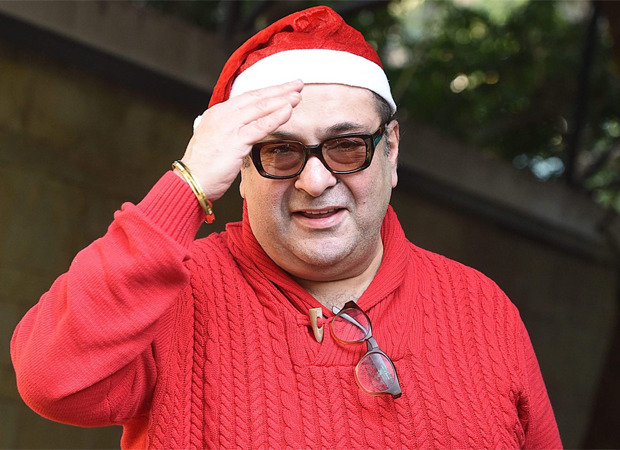 Rajiv Kapoor at Shashi Kapoor's residence for Christmas bash in 2020