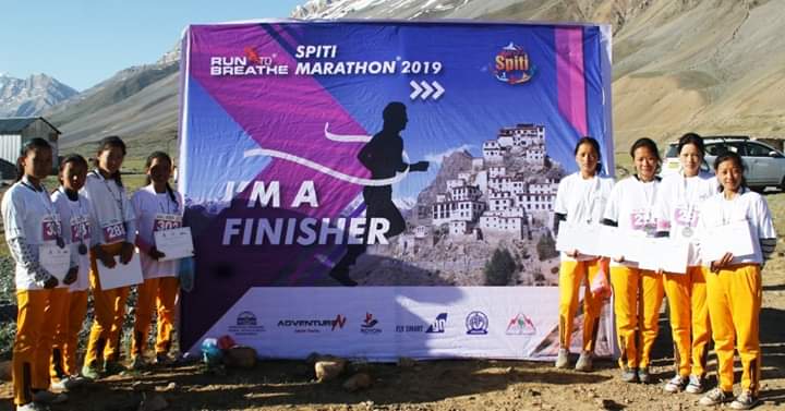 marathon organised in spiti valley