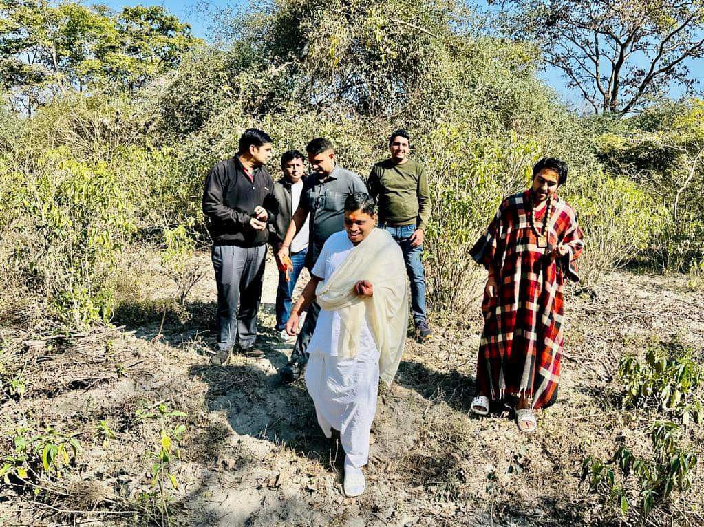 Walking with Acharya Balakrishna