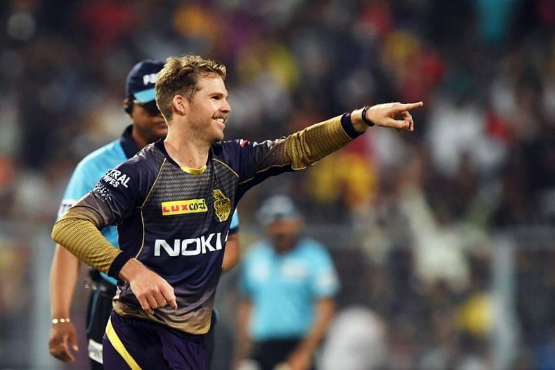 In his first appearance in IPL,  Jubilant Lockie Ferguson took three wickets for KKR.