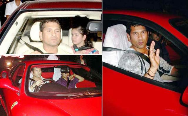 Tendulkar and Ferrari