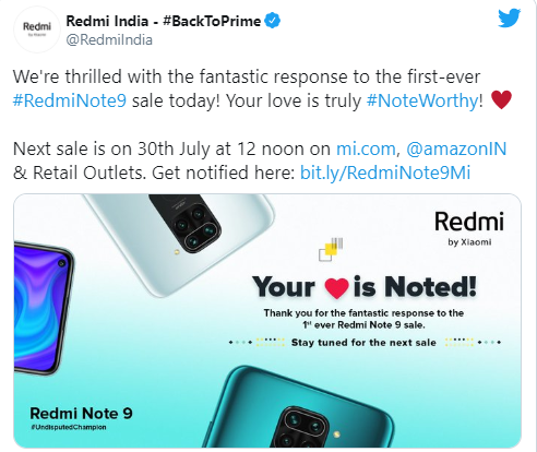 @redmiIndia