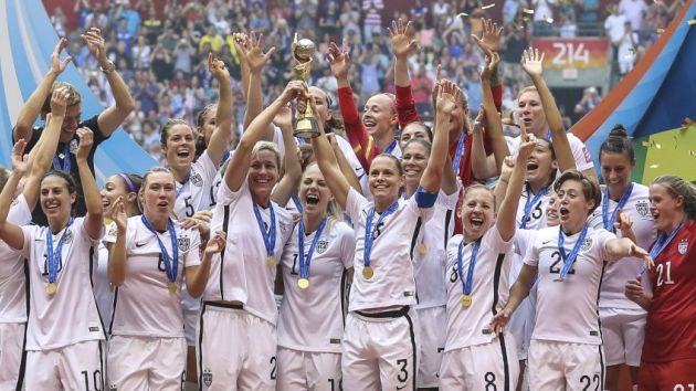 USA are the defending Women's World Cup Champions