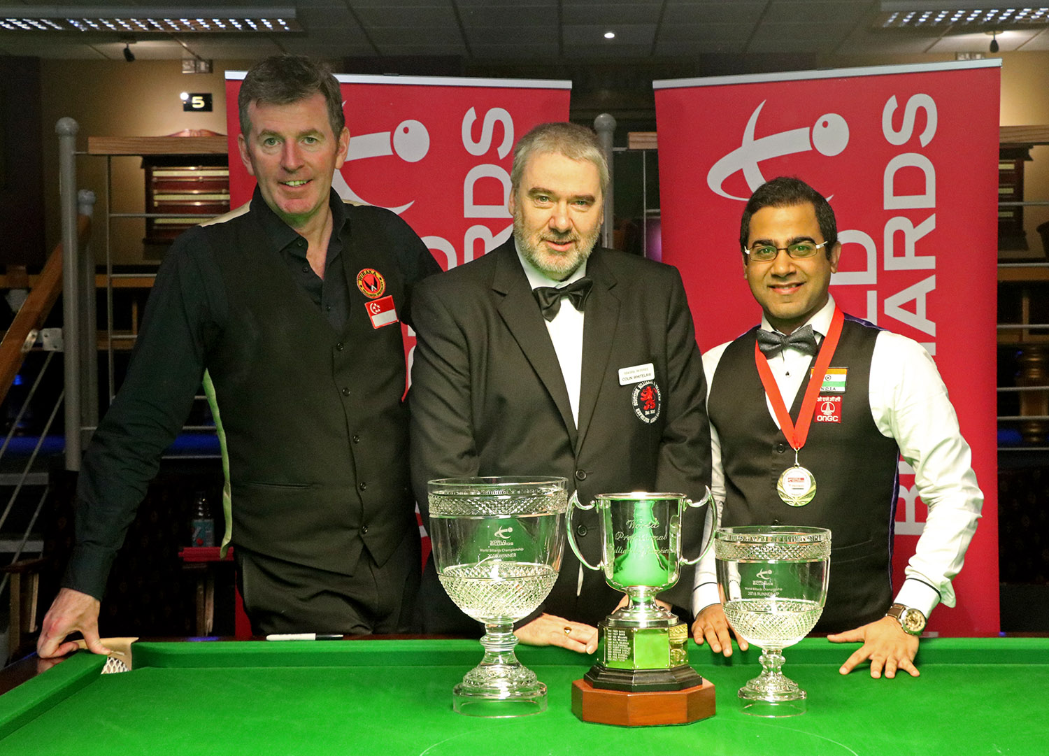 Peter Gilchrist, Singapore, Sourav Kothari, Pacific International snooker billiards championship