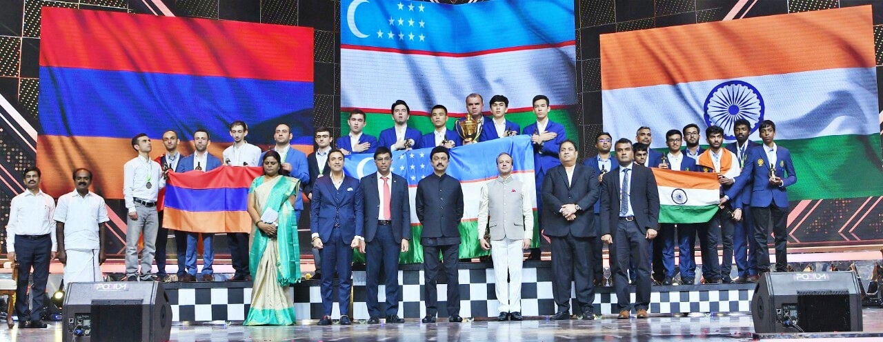 Chess Olympiad closing ceremony