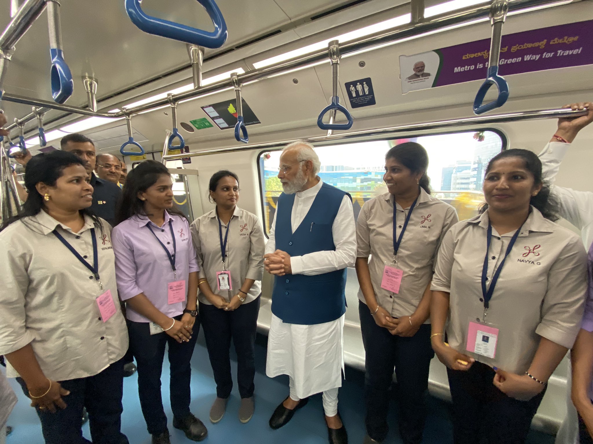 Namma Metro Bengaluru  Metro Rail network  second position in the list of Metro Rail network  Bengaluru has raised to the second position i  ನಮ್ಮ ಮೆಟ್ರೋ ಬೆಂಗಳೂರು  ಮೆಟ್ರೋ ರೈಲು ಜಾಲ ಪಟ್ಟಿ  ಮೆಟ್ರೋ ಮಾರ್ಗಕ್ಕೆ ಚಾಲನೆ  ನಮ್ಮ ಮೆಟ್ರೋ ಬೆಂಗಳೂರು ಎರಡನೇ ಸ್ಥಾನ  ಹೈದರಾಬಾದ್ ಇದೀಗ ಮೂರನೇ ಸ್ಥಾನ