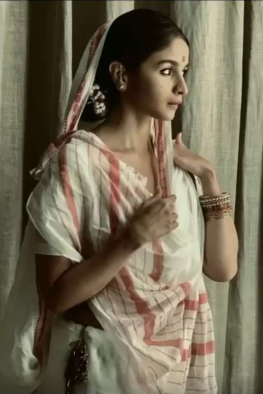 Alia Bhatt look test for Gangubai Kathiawadi