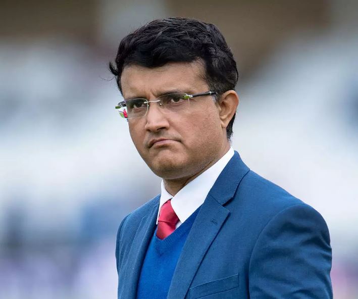 BCCI president Sourav Ganguly.