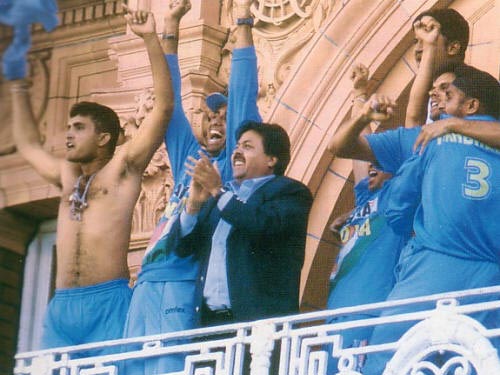 Ganguly had waived his T-shirt at the Lord's balcony following the win