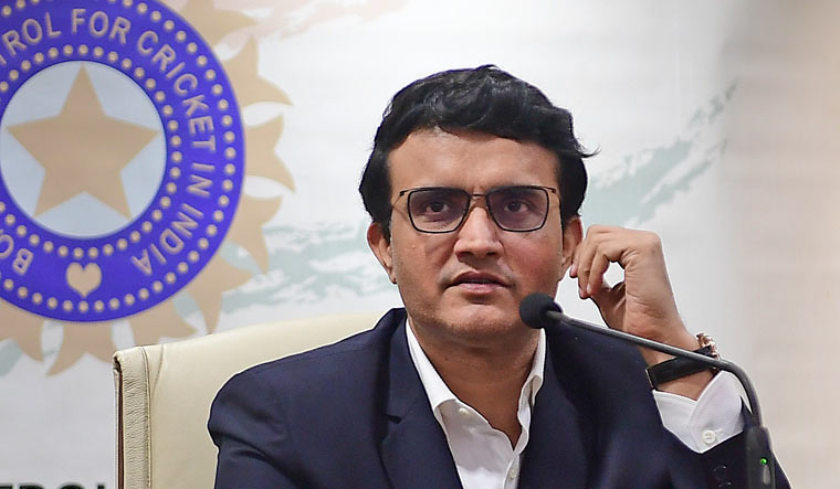 BCCI president Sourav Ganguly.