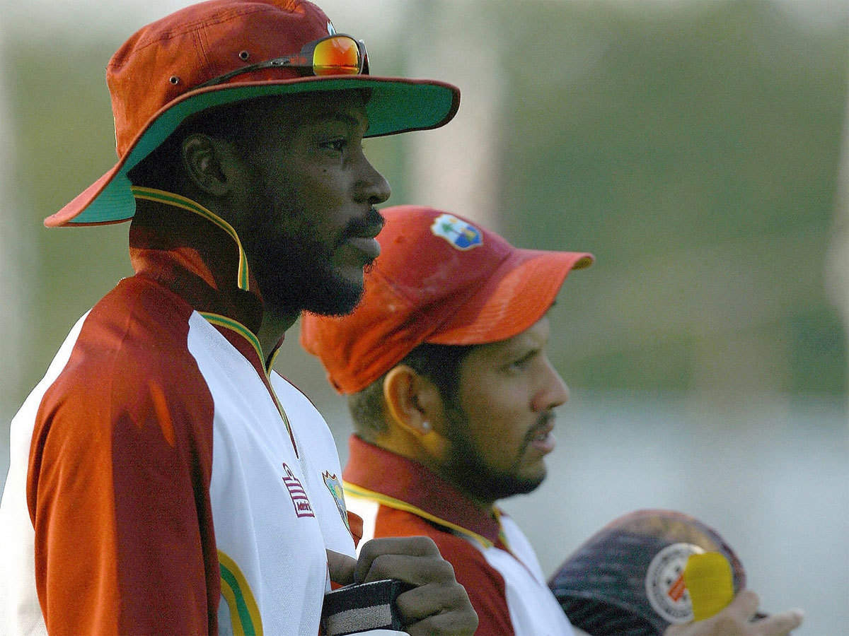 Chris Gayle and Ramnaresh Sarwan