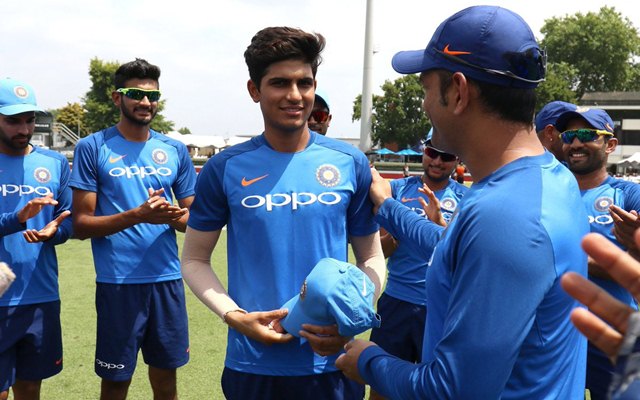 shubman test cricket entry