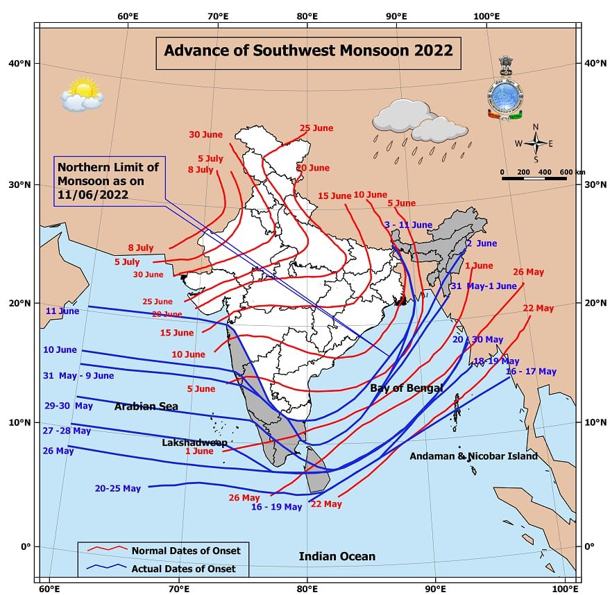 વરસાદને લઇને હવામાન વિભાગની મોટી આગાહી