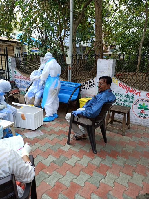 Covid-19 tests have been declining in Gujarat from last 5 days