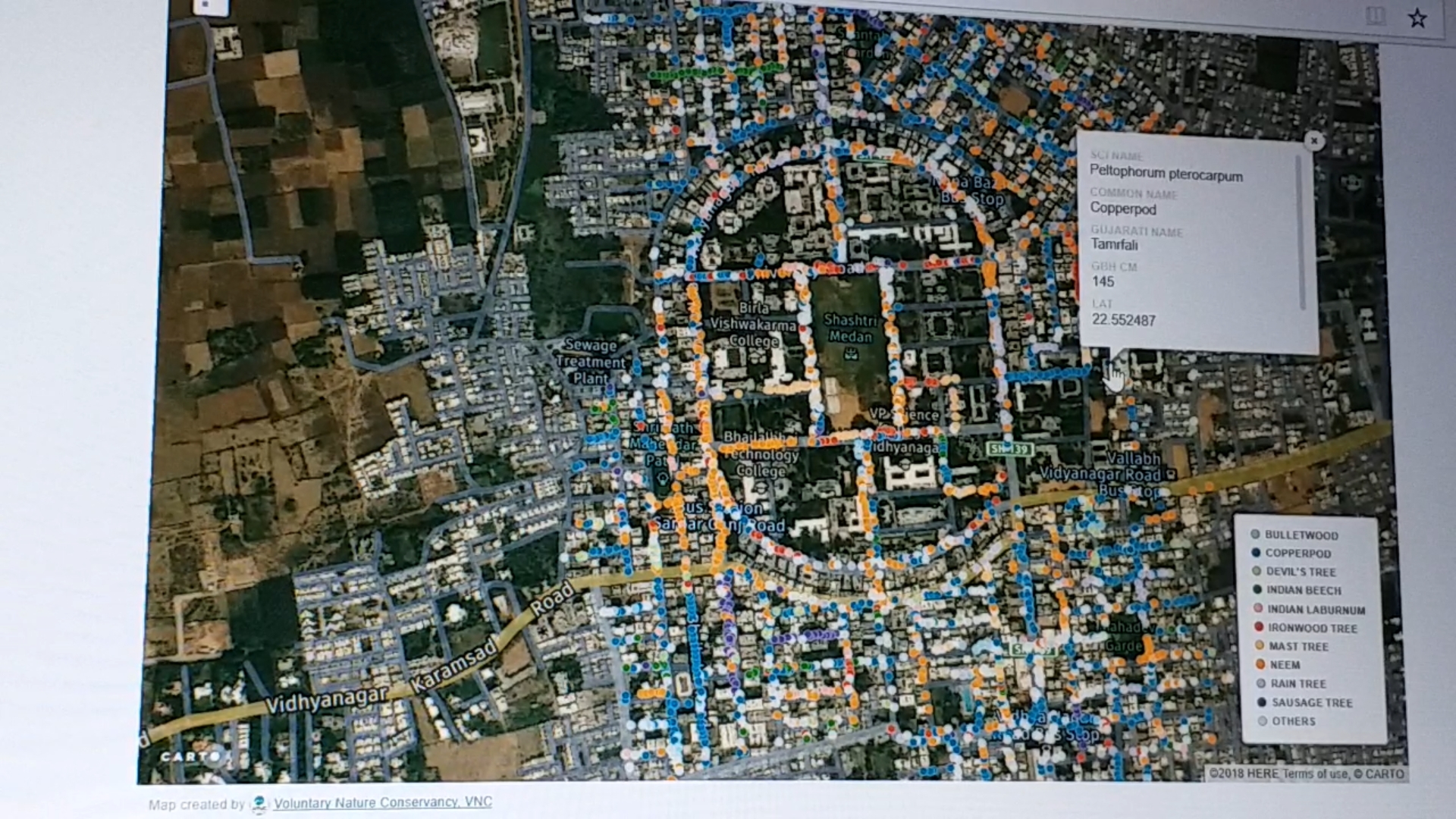 Tree map,વિદ્યાનગર,India's First